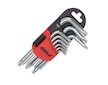 DEDRA 06F220 Klíče Torx krátké T10 - T50, sada 9 ks, CRV