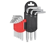 DEDRA 06F220 Klíče Torx krátké T10 - T50, sada 9 ks, CRV