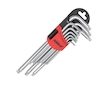 DEDRA 06F221 Klíče Torx dlouhé T10 - T50, sada 9 ks, CRV