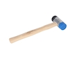 DEDRA 13M303 Klempířské kladívko 45 mm, hlava PU / nylon, hikorová rukojeť