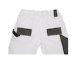 DEDRA BH4SP-LD Kalhoty ochranné velikost LD / 54, bílá, gramáž 190 g / m2