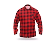 DEDRA BH51F1-XXXL Flanelová košile červené, velikost XXXL, 100 % bavlna