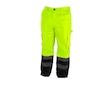 DEDRA BH80SP1-XXL Reflexní zateplené kalhoty vel. XXL, žluté