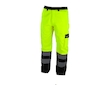 DEDRA BH81SP1-M Reflexní kalhoty vel. M, žluté