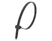 Nylonové zipové pásky černé