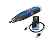 Sada 12V DED7340Z1 mini bruska+DED7300 USB/C+DED7320 2,0Ah 