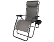 Skládací lehátko, vícepolohové ZERO GRAVITY 157x65x107 cm