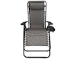 Skládací lehátko, vícepolohové ZERO GRAVITY 157x65x107 cm