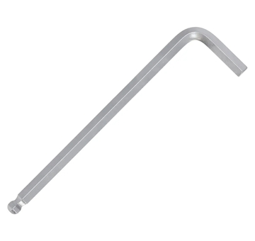 DEDRA 06F075 Šestihranný klíč s kuličkou 4.0 mm, CRV, prodloužený