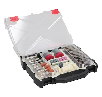 DEDRA 08T698 Sada příslušenství pro minibrusku 99 ks