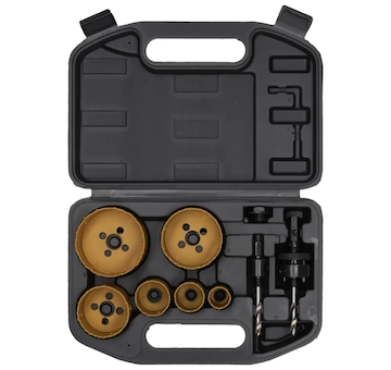 DEDRA 08WZ01 Sada bimetalových korunek 8 ks