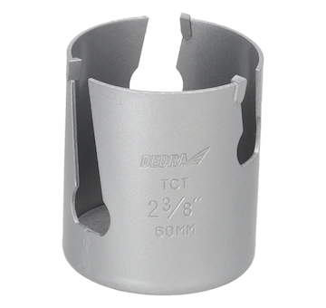 DEDRA 08X060 Univerzální děrovací pila TCT 60 mm 5/8''