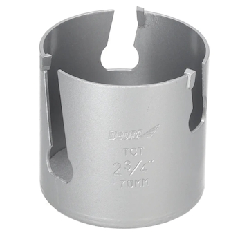 DEDRA 08X070 Univerzální děrovací pila TCT 70 mm 5/8''