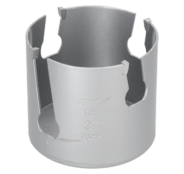 DEDRA 08X076 Univerzální děrovací pila TCT 76 mm 5/8''