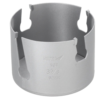 DEDRA 08X092 Univerzální děrovací pila TCT 92 mm 5/8''