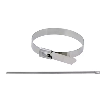 DEDRA 11NB8520 Stahovací upínací pásek z nerezové oceli 7.9 x 520 mm, SS304, 5 ks