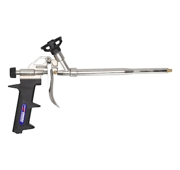 DEDRA 1201-21 Pistole pro montážní pěny, kovová, mosazná tryska