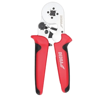 DEDRA 1268A1 Krimpovací kleště na koncové dutinky 0.25 - 10 mm2