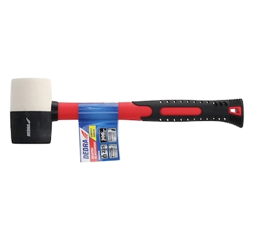 DEDRA 13M253 Klempířské gumové kladívko 225 g, sklolaminátová rukojeť