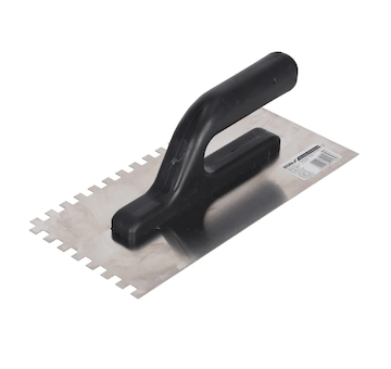 DEDRA 15B053 Hladítko zubaté, nerez 270 x 130 mm 8*8