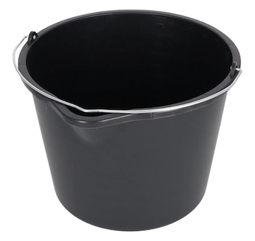 DEDRA 15B101L Vědro stavební s výlevkou 12l