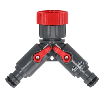 DEDRA 80N002K Dvojitá přípojka na vodovodní kohoutek 1/2