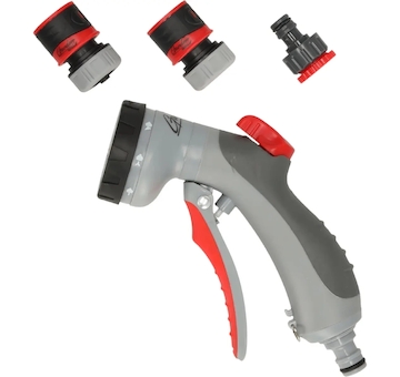 DEDRA 80N211K Zavlažovací pistole 8 funkcí TRIGGER CONTROL – 4 dílná sada