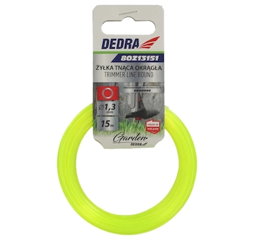 DEDRA 80Z13151 Řezná struna kulatá 1,3 mm x 15 m