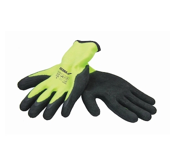 DEDRA BH1007R10 Ochranné rukavice latexové, zpěněný latex, vel. 10