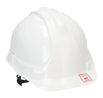 DEDRA BH1087 ochranná helma bílá