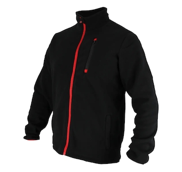 DEDRA BH6PB-XXL Fleecová mikina 300 g / m2, velikost XXL, černá barva