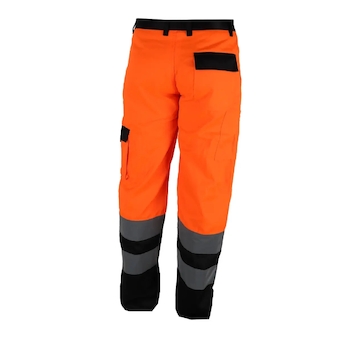 DEDRA BH81SP2-L Reflexní kalhoty vel. L, oranžové