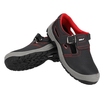 DEDRA BH9D1-43 Bezpečnostní sandály D1, kožené, velikost: 43, kat. S1 SRC