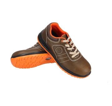 DEDRA BH9P4VK-45 Bezpečnostní poloboty P4 crazy horse velikost: 45 kat.S3 SRC