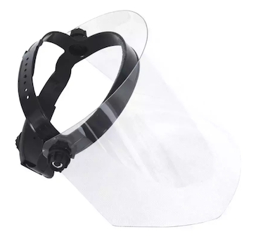 DEDRA BHST01 Ochranný štít z polykarbonátu