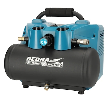 DEDRA DED7077V Akumulátorový kompresor 6 l 2x18V