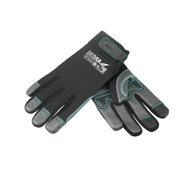 DEDRA DED7105R10 Pracovní rukavice, kozí kůže, polstrování Eva pěna, velikost 10