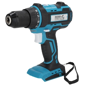 DEDRA DED7141 Vrtací šroubovák bezkartáčový 18V 13 mm bez příklepu