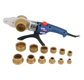 DEDRA DED7514 Svářečka trubek z umělých hmot, PVC, PE, PP,PB 1500W, 1