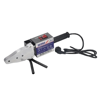 DEDRA DED7515 Svářečka trubek z umělých hmot, PVC, PE, PP,PB 800W/1500W, kovový kufřík