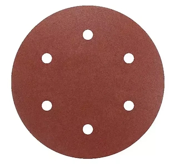 DEDRA DED7749C5 Smirkové papírové brusné kotouče, hrubost 180 225 mm 5 ks