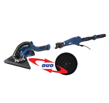 DEDRA DED7758 bruska 710W na sádrové povrchy, DUO-SYSTEM, 118-165mm