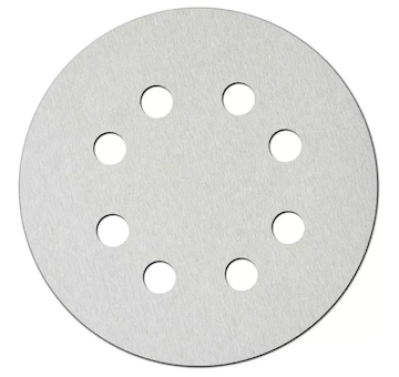 DEDRA DED7764W4 Brusné kotouče bílé, 180 mm, gradace 150, suchý zip, sada 5 ks