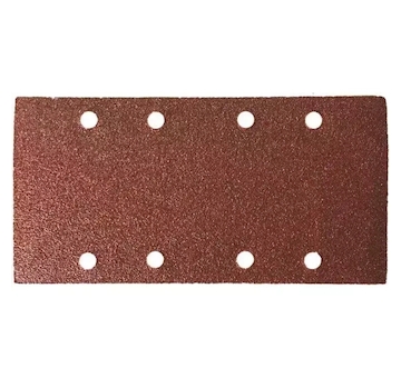 DEDRA DED79433 Brusný papír 90 x 182 mm, 100 gr, suchý zip, sada 5 kusů