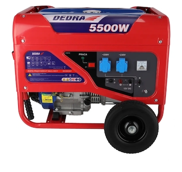 DEDRA DEGB6500K elektrocentrála generátor elektrického proudu 5000W