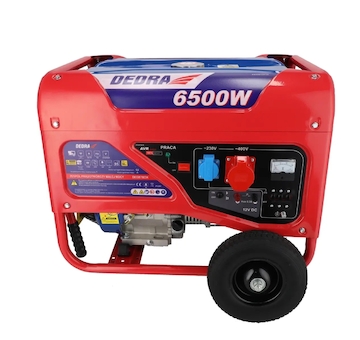 DEDRA DEGB7503K Elektrocentrála Generátor elektrického proudu 6000W