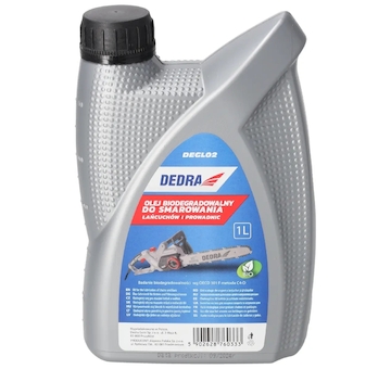 DEDRA DEGL02 Ekologický olej pro mazání řetězů a vodítek 1L