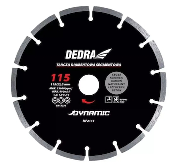DEDRA HP2118E Kotouč segmentový 300 / 25,4 mm Dynamic