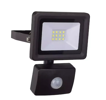 DEDRA L1091-1 Nástěnné svítidlo s detektorem pohybu SLIM 10 W SMD LED, IP44