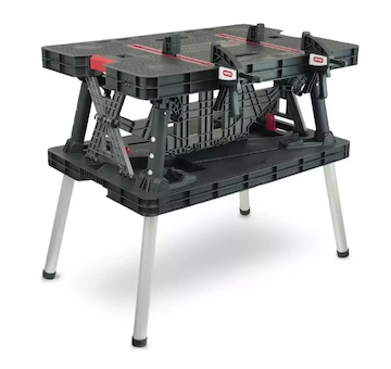 DEDRA N120 Skládací dílenský stůl, zatížení max. 453kg